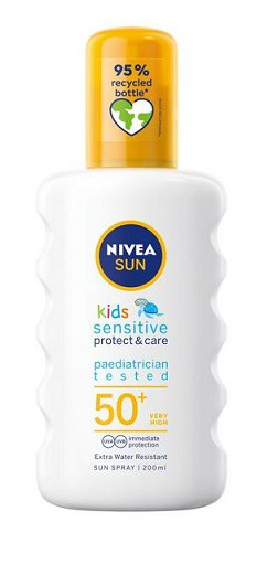 Nivea Sun OF50 Kids 200ml spray | Péče o tělo - Opalovací přípravky Nivea Sun OF50 Kids 200ml spray | Péče o tělo - Opalovací přípravky